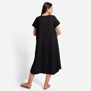 FLAX | 100% Linen Midi Dress